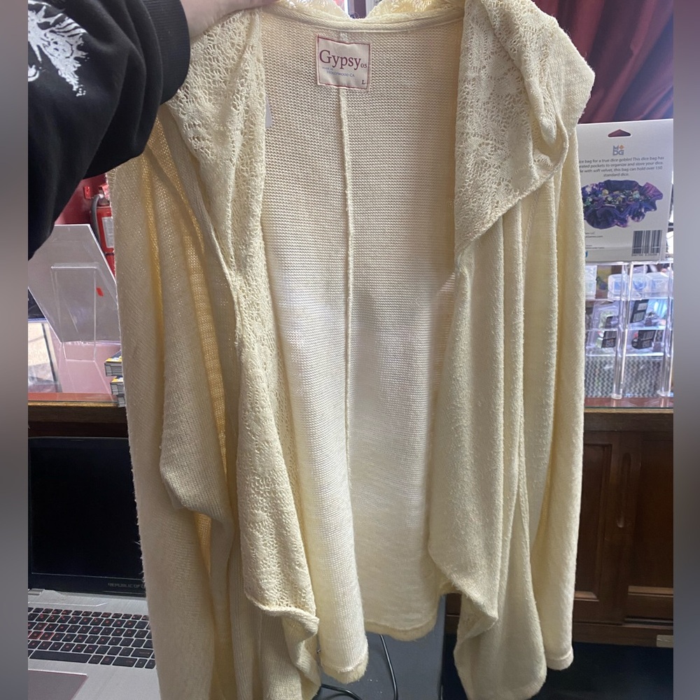 L Cute Gypsy 05 Throw Over Fall Cardigan